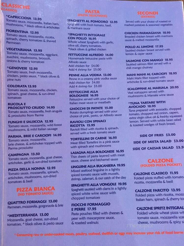 Spris - Coral Gables, FL menu_pic