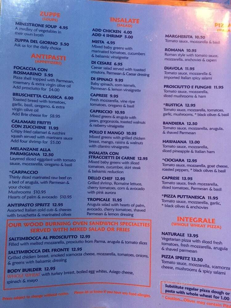 Spris - Coral Gables, FL menu_pic