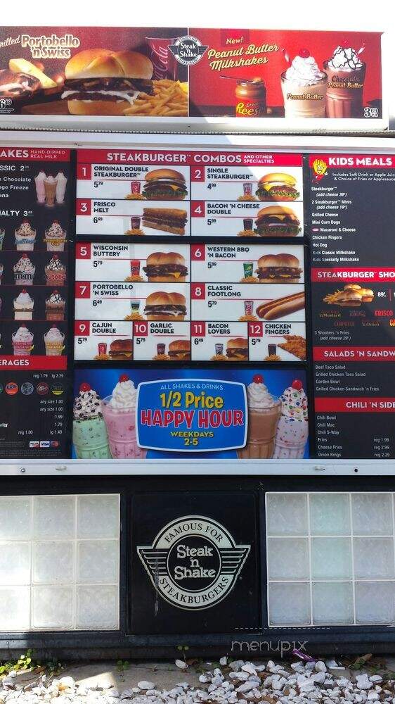 Steak 'n Shake - Ocala, FL menu_pic