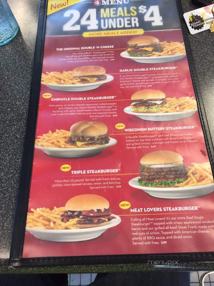 Steak 'n Shake - Lakeland, FL menu_pic
