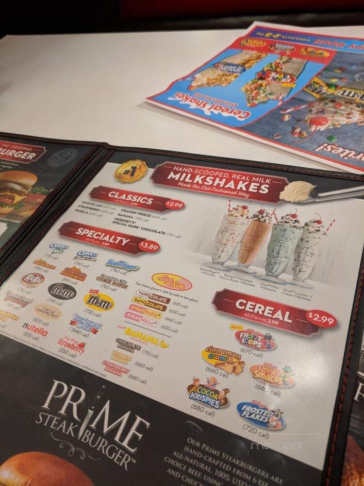 Steak 'n Shake - Lake Mary, FL menu_pic