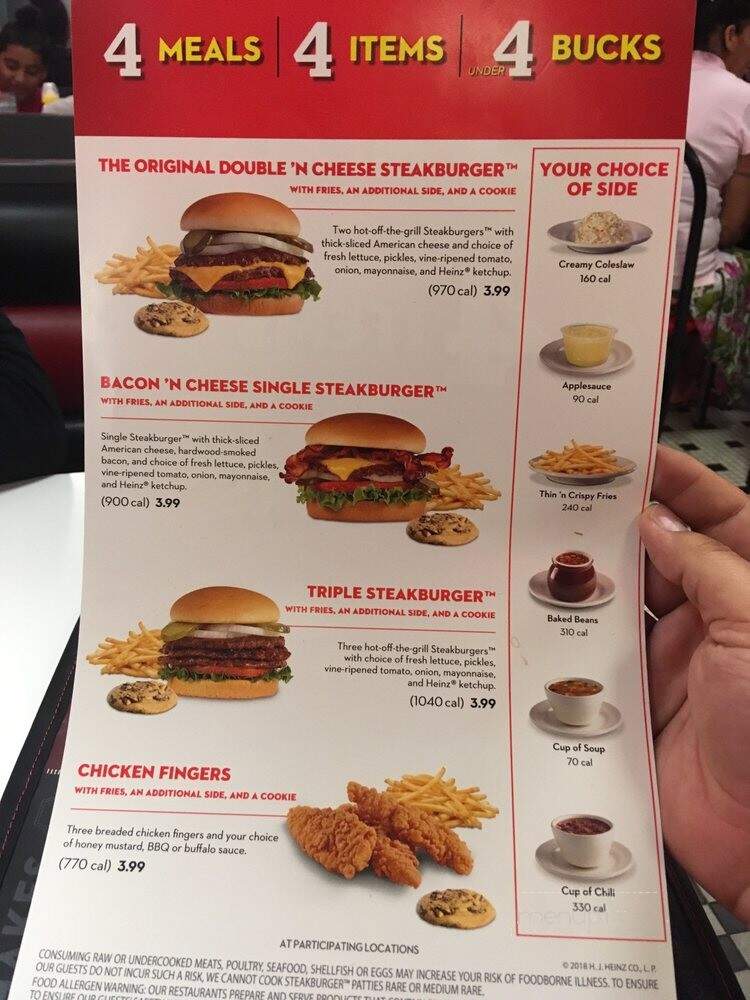Steak 'n Shake - Orlando, FL menu_pic