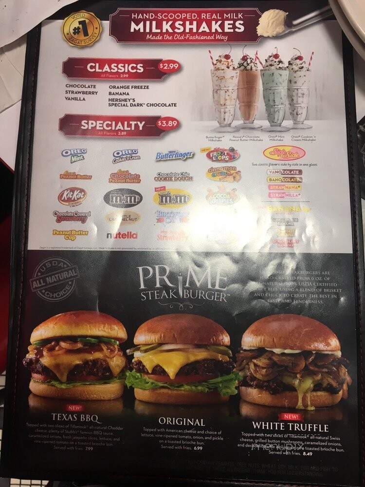 Steak 'n Shake - Daytona Beach, FL menu_pic