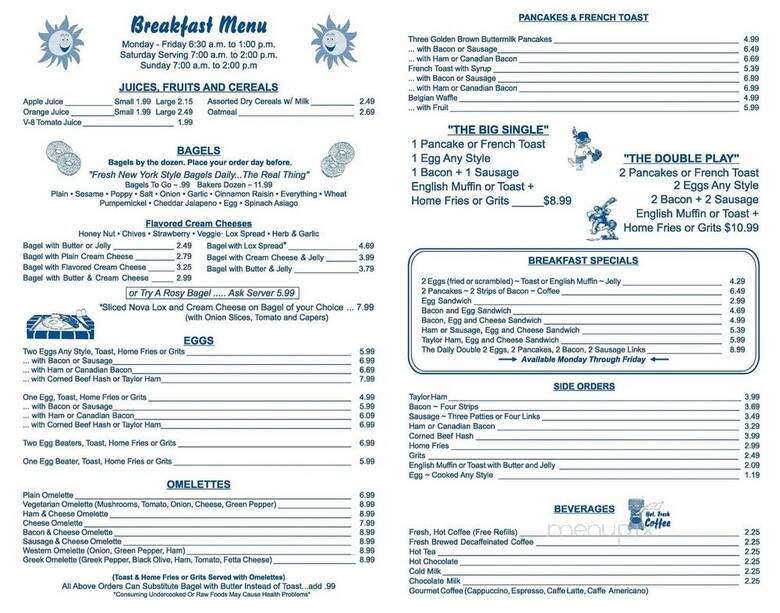 Sub Base - Palm Coast, FL menu_pic