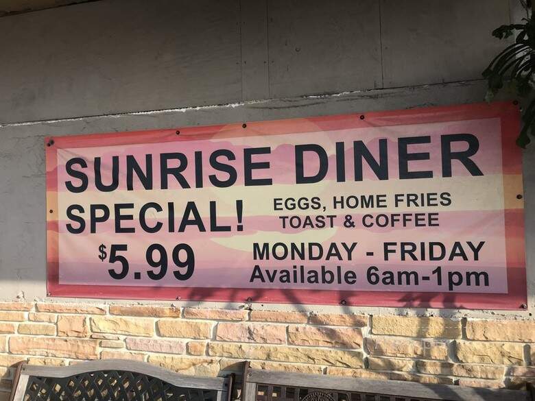 Sunrise Family Restaurant - Cocoa Beach, FL menu_pic