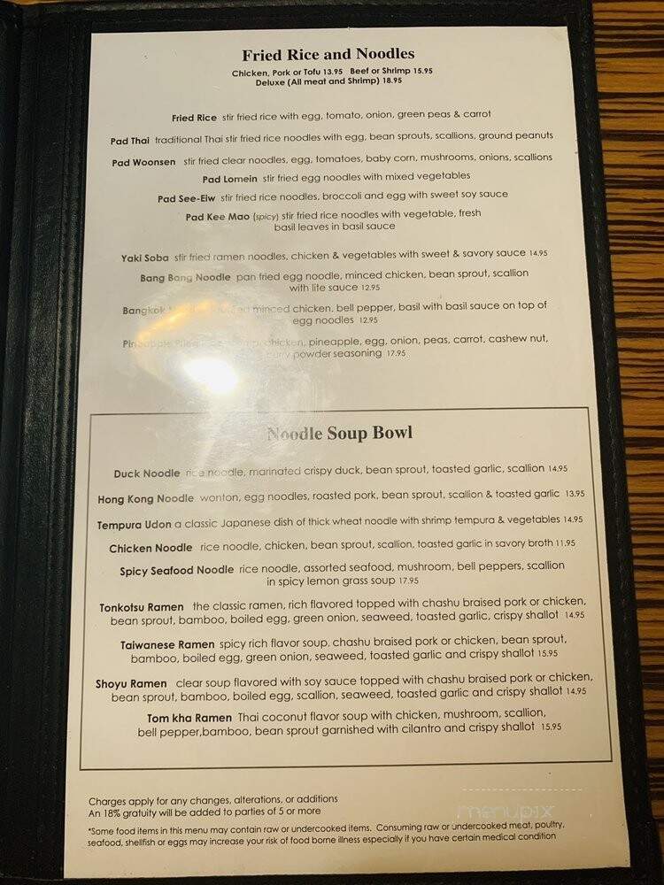 Sushi Masa Japanese Restaurant - Boca Raton, FL menu_pic