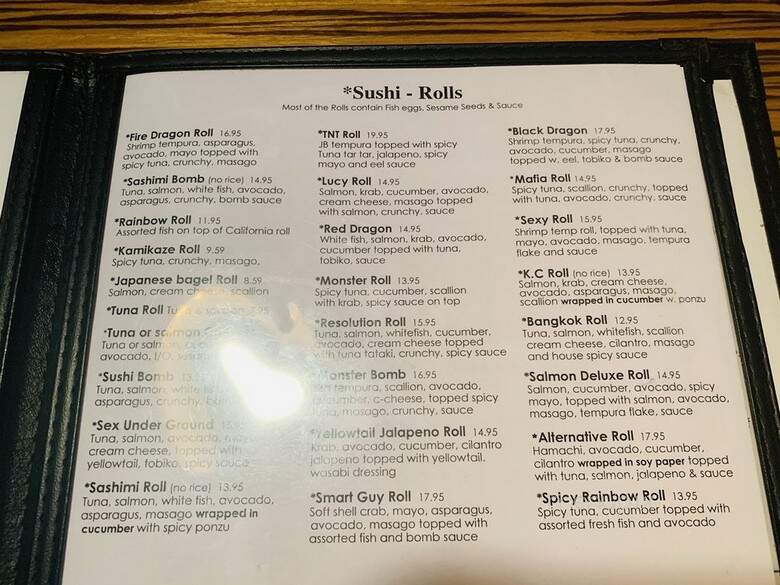 Sushi Masa Japanese Restaurant - Boca Raton, FL menu_pic