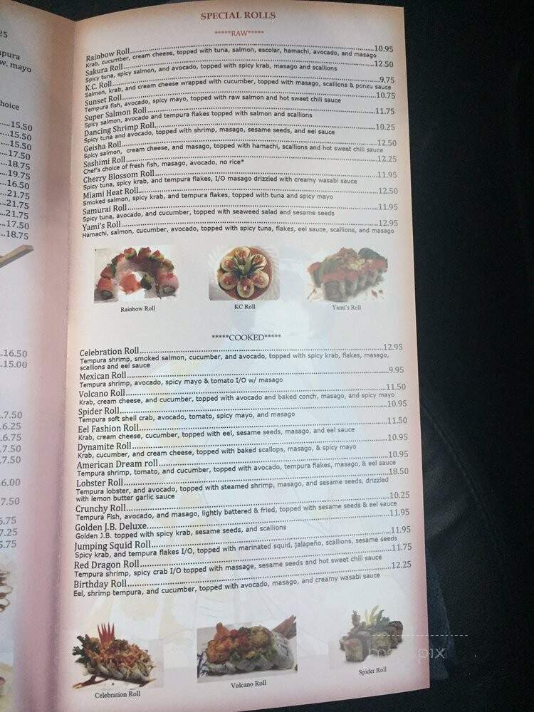 Sushi Yami - Lake Worth, FL menu_pic
