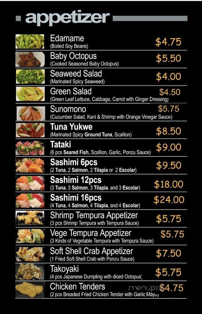 Sushiology - Orlando, FL menu_pic