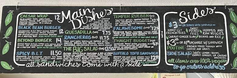 Sweetpeas Cafe & Catering - Tallahassee, FL menu_pic