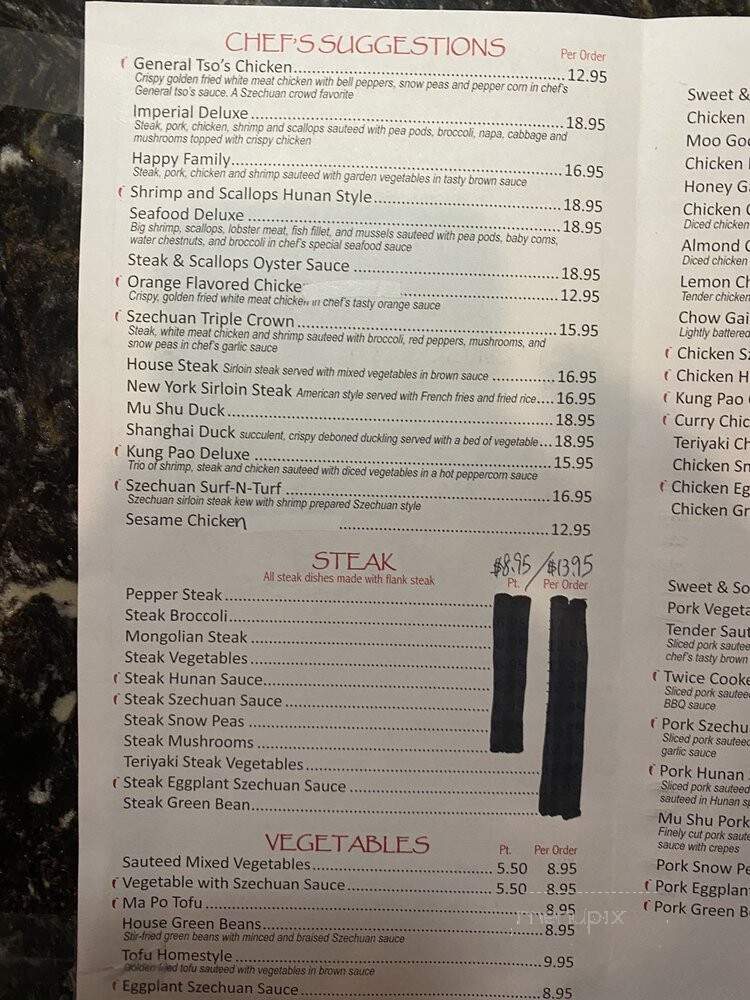 Sze-Chuan Chinese Restaurant - Naples, FL menu_pic