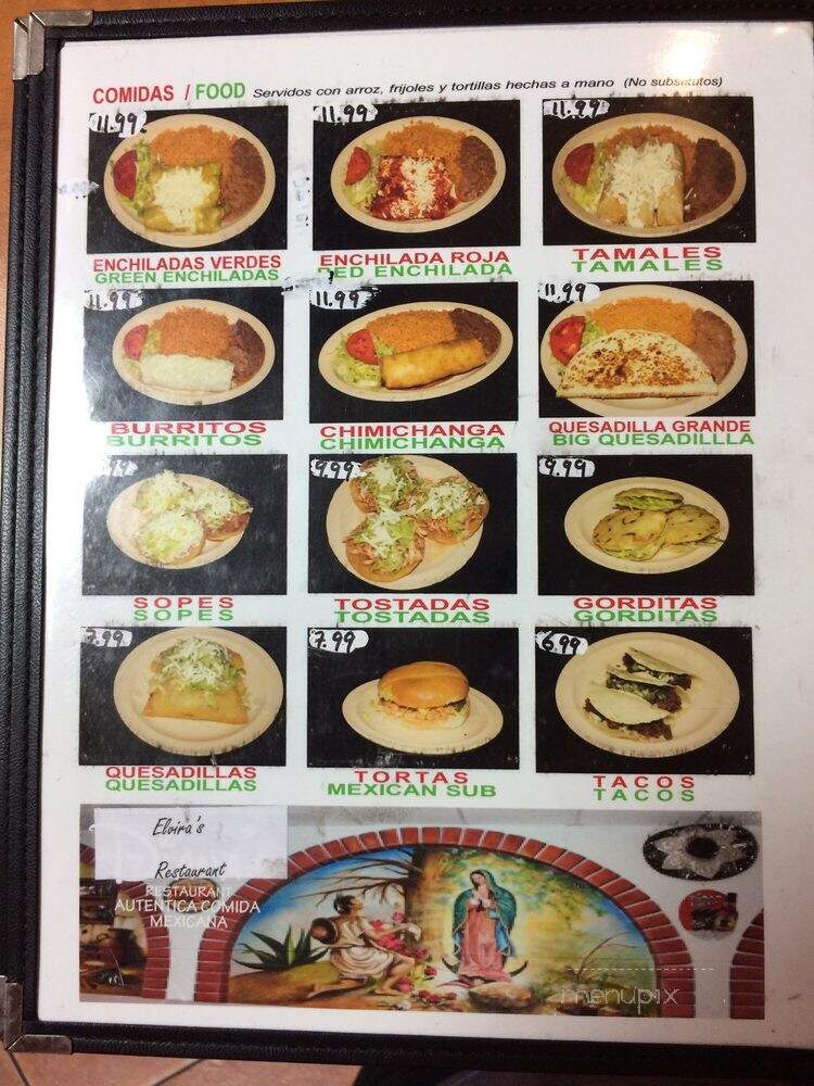 Taqueria Elvira - Lake Worth, FL menu_pic