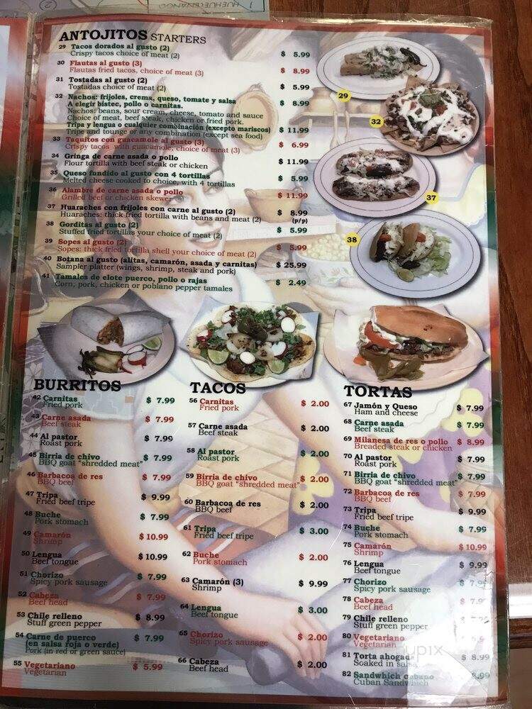 Taqueria Guerrero - West Palm Beach, FL menu_pic