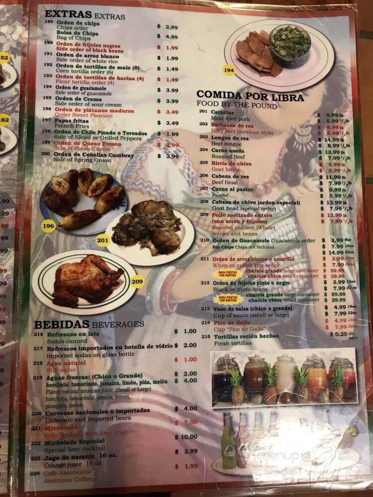 Taqueria Guerrero - West Palm Beach, FL menu_pic