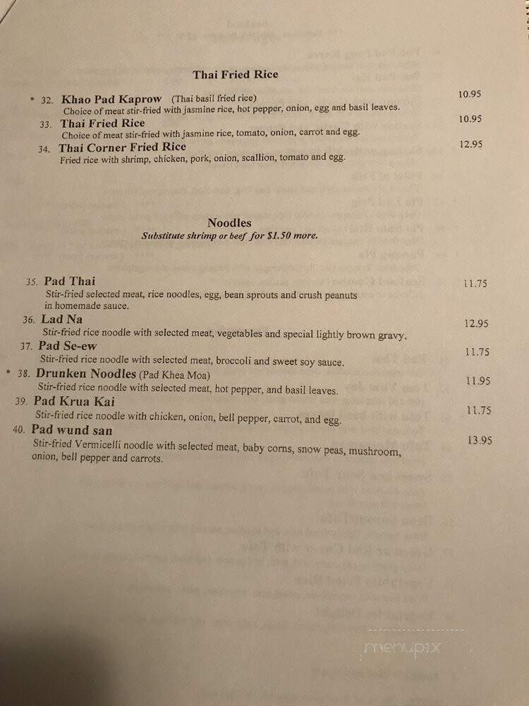 Dee Thai Curry - Lake Mary, FL menu_pic