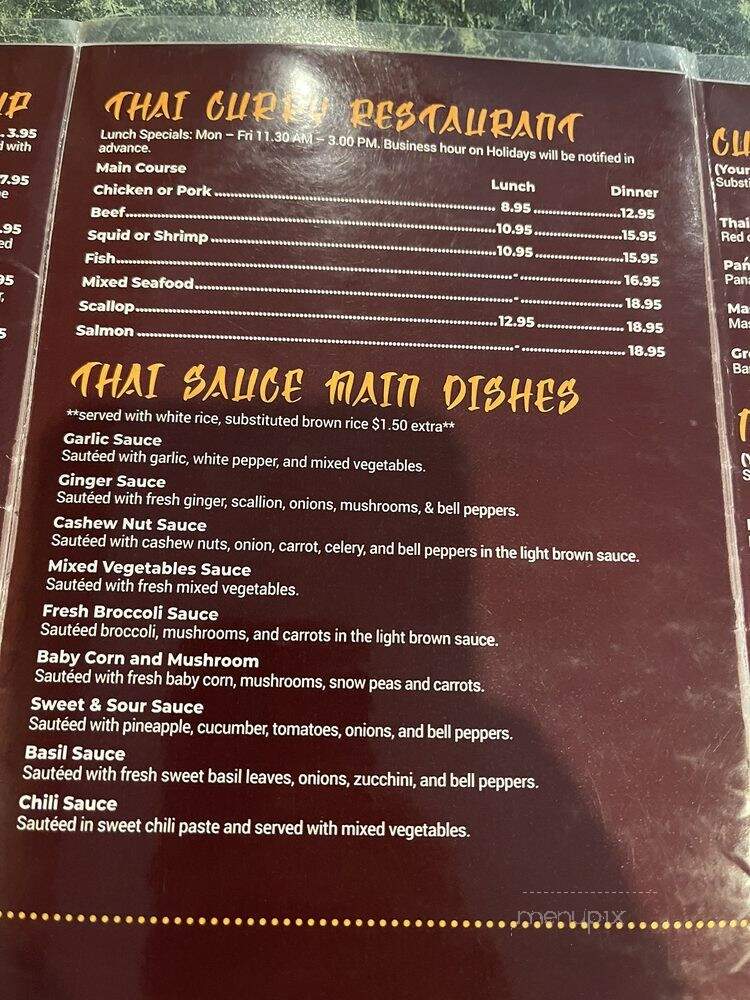 Thai Curry - Tamarac, FL