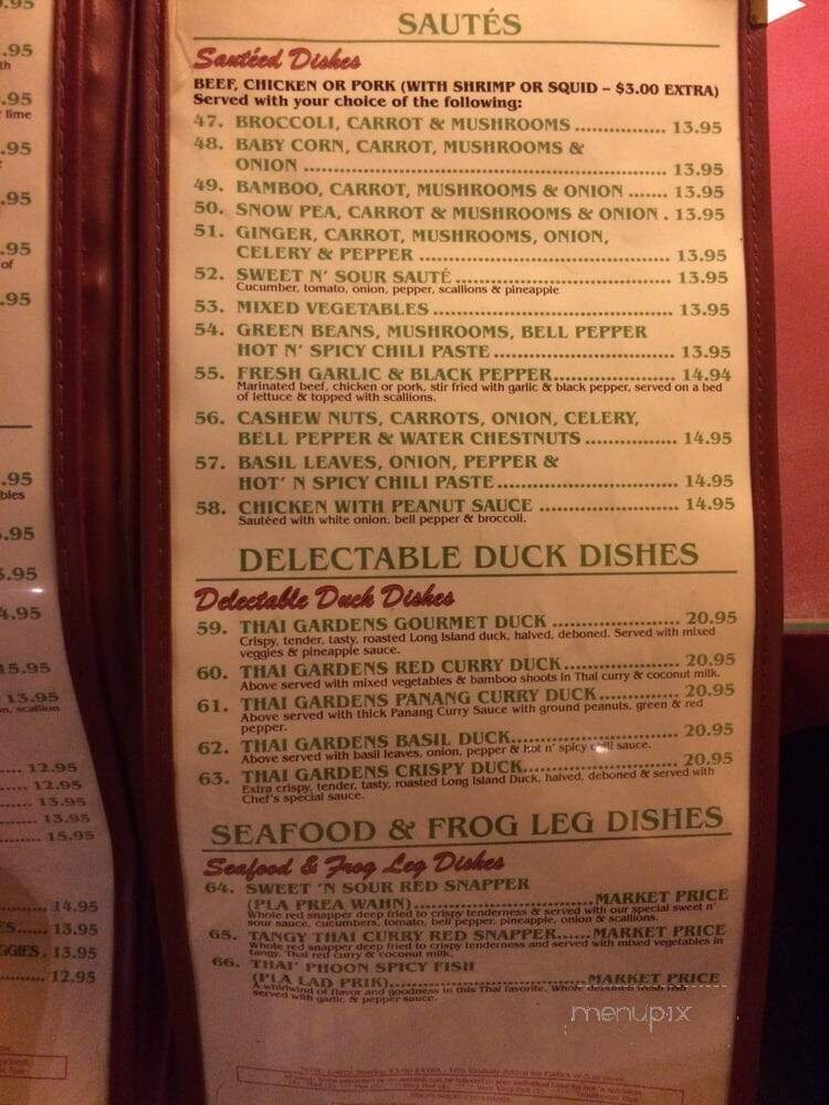 Thai Gardens - Fort Myers, FL menu_pic