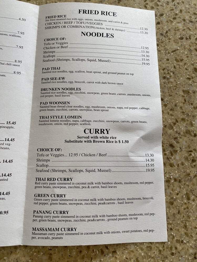 Thai To Go - Fort Lauderdale, FL menu_pic