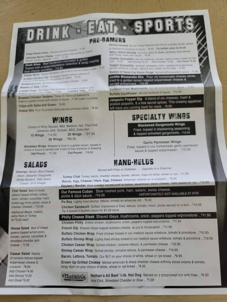 Time Out Grille & Bar - Largo, FL menu_pic