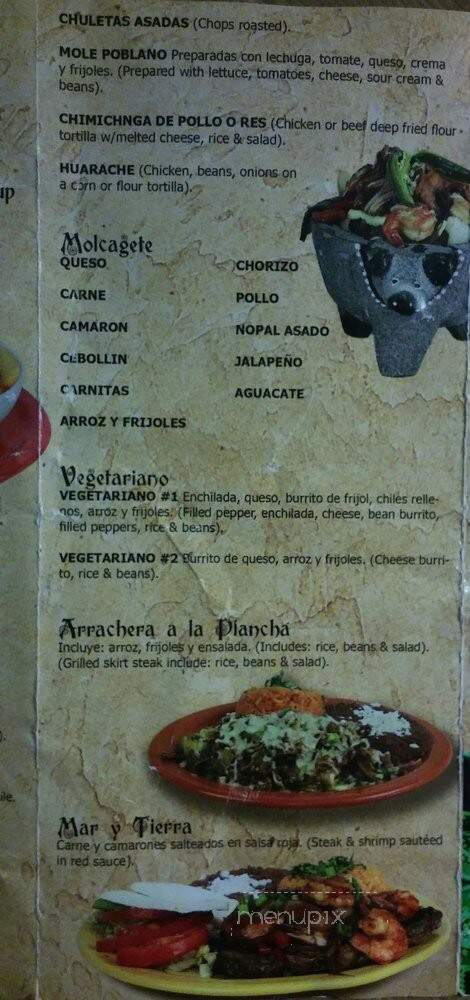 Tortilleia La Mexicana - Sanford, FL menu_pic