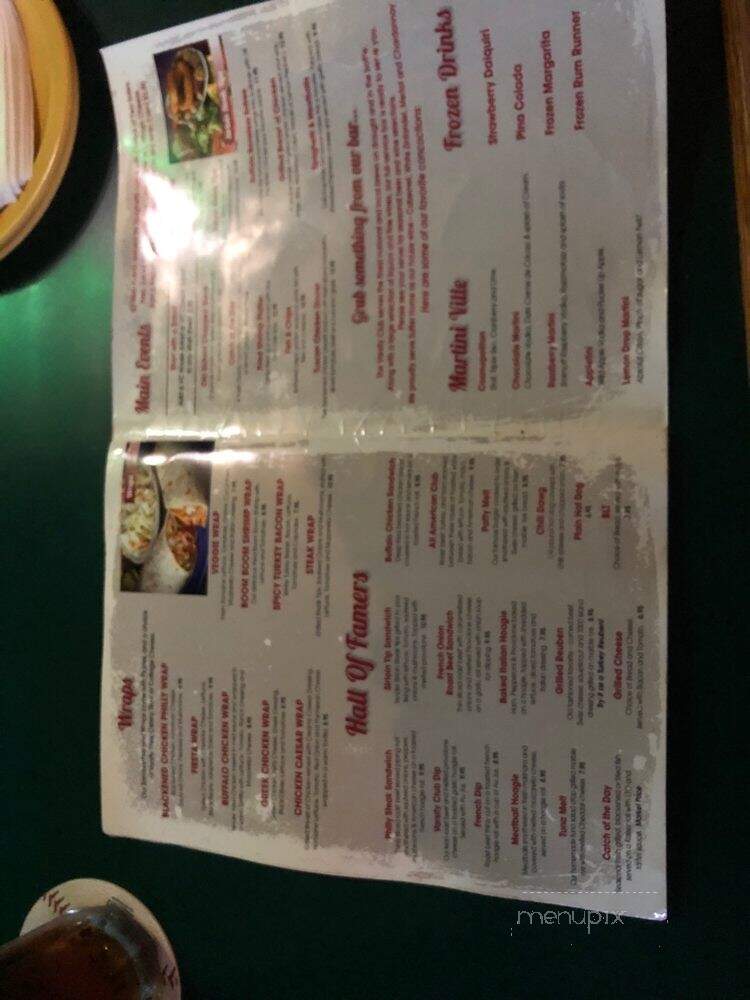 Varsity Club All American Cafe - Clearwater, FL menu_pic