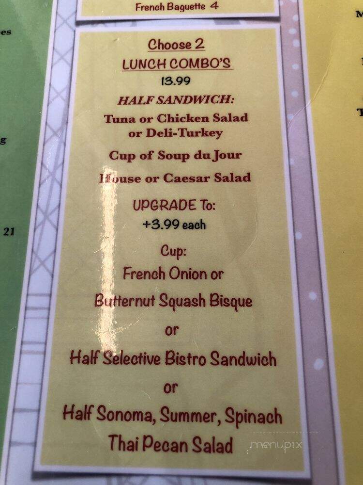 Vienna Coffee House & Bistro - Cooper City, FL menu_pic