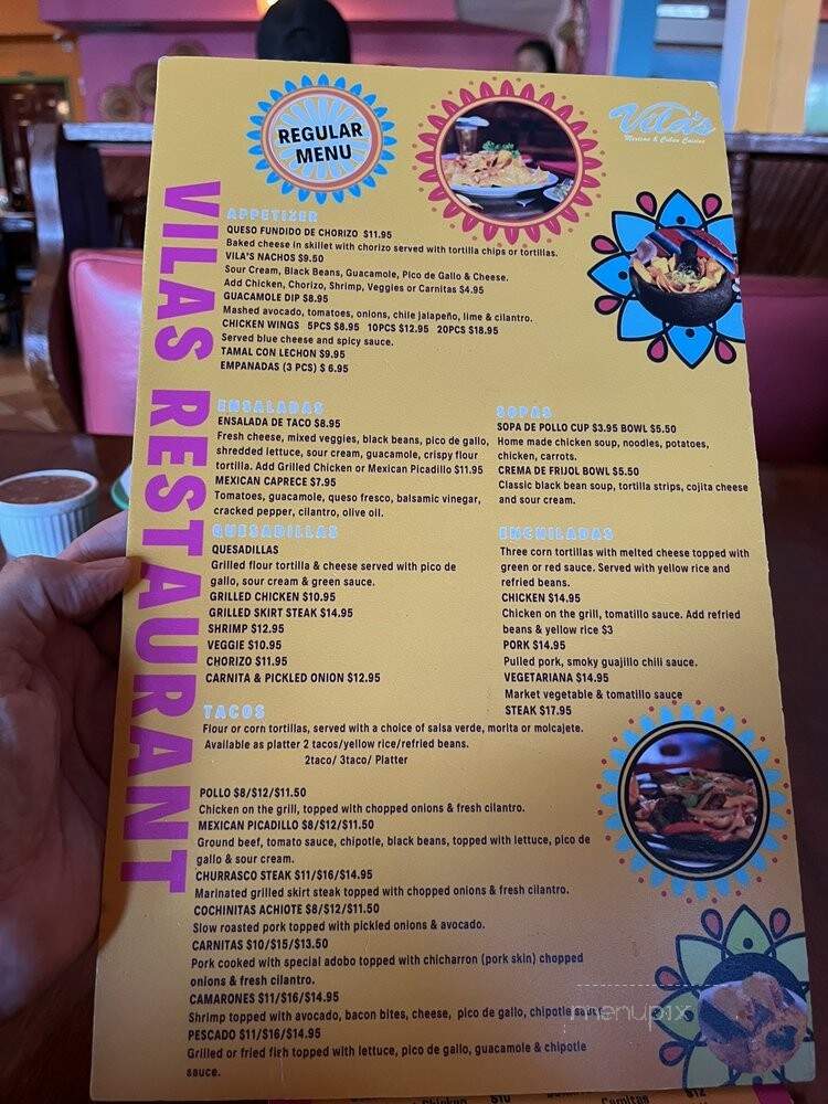 Vila's Restaurant & Lounge - Davie, FL menu_pic