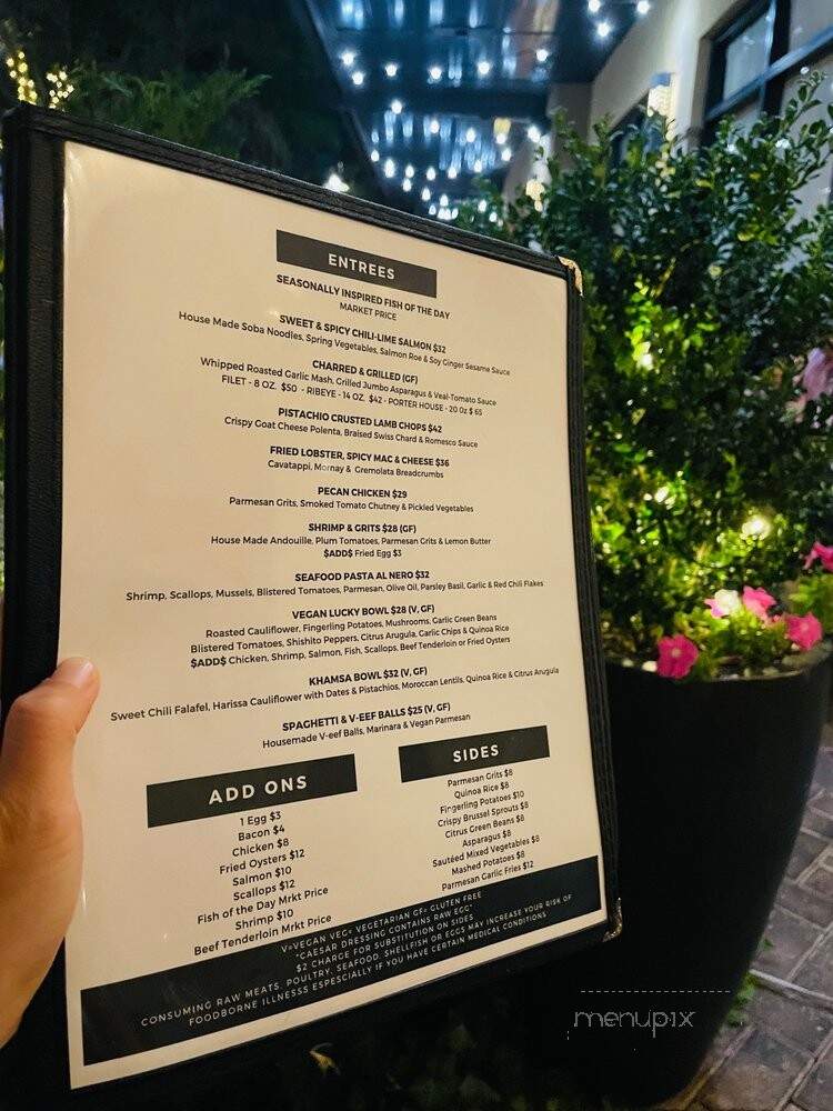 Vin Tij Wine Boutique & Bistro - Destin, FL menu_pic