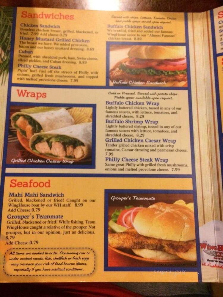 WingHouse Bar & Grill - Tampa, FL