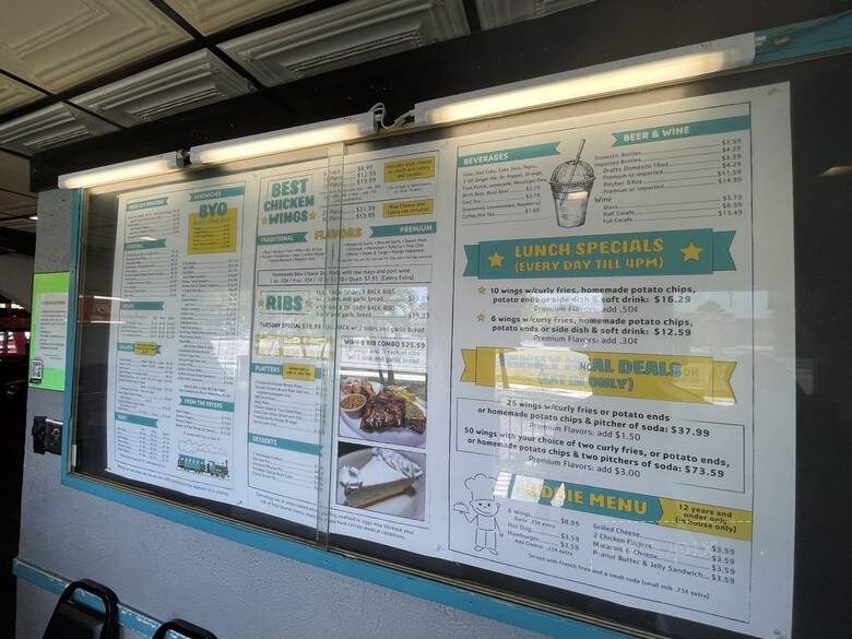 Wings 'n Things Restaurant - Wilton Manors, FL menu_pic