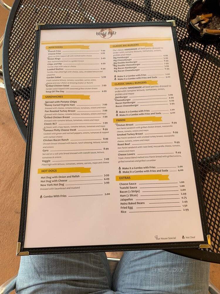 World Cafe Intl - Orlando, FL menu_pic