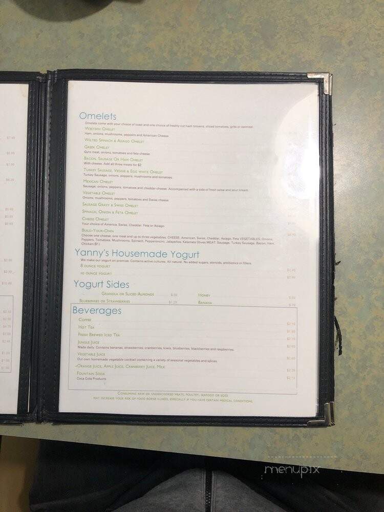 Yanny's - Clearwater, FL menu_pic