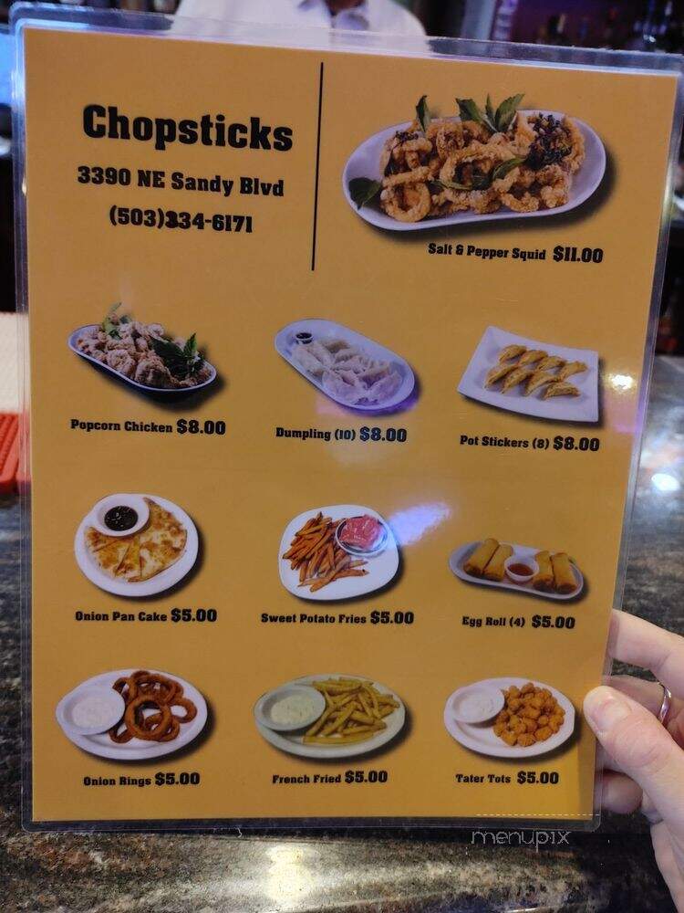 Chopsticks Express - Portland, OR menu_pic