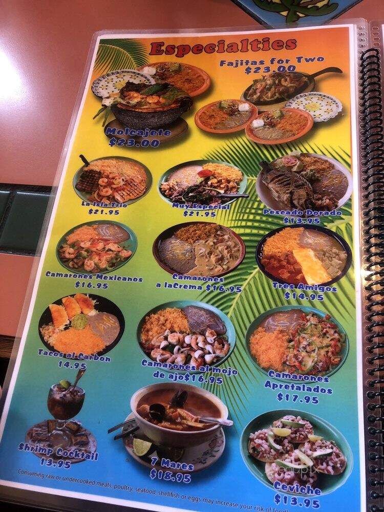 La Isla Bonita - Portland, OR menu_pic