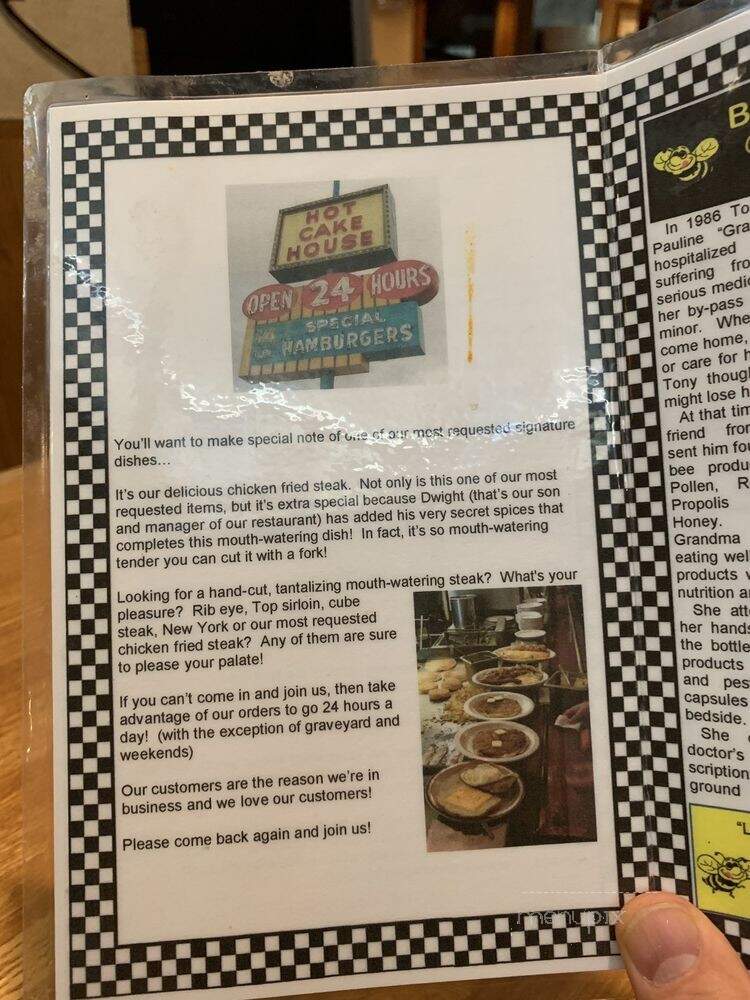 Original Hotcake House - Portland, OR menu_pic