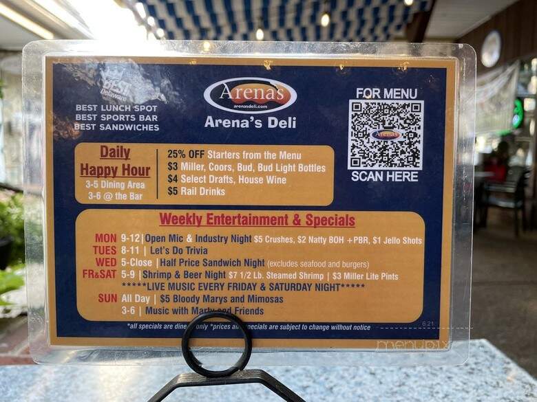 Arena's Deli - Rehoboth Beach, DE