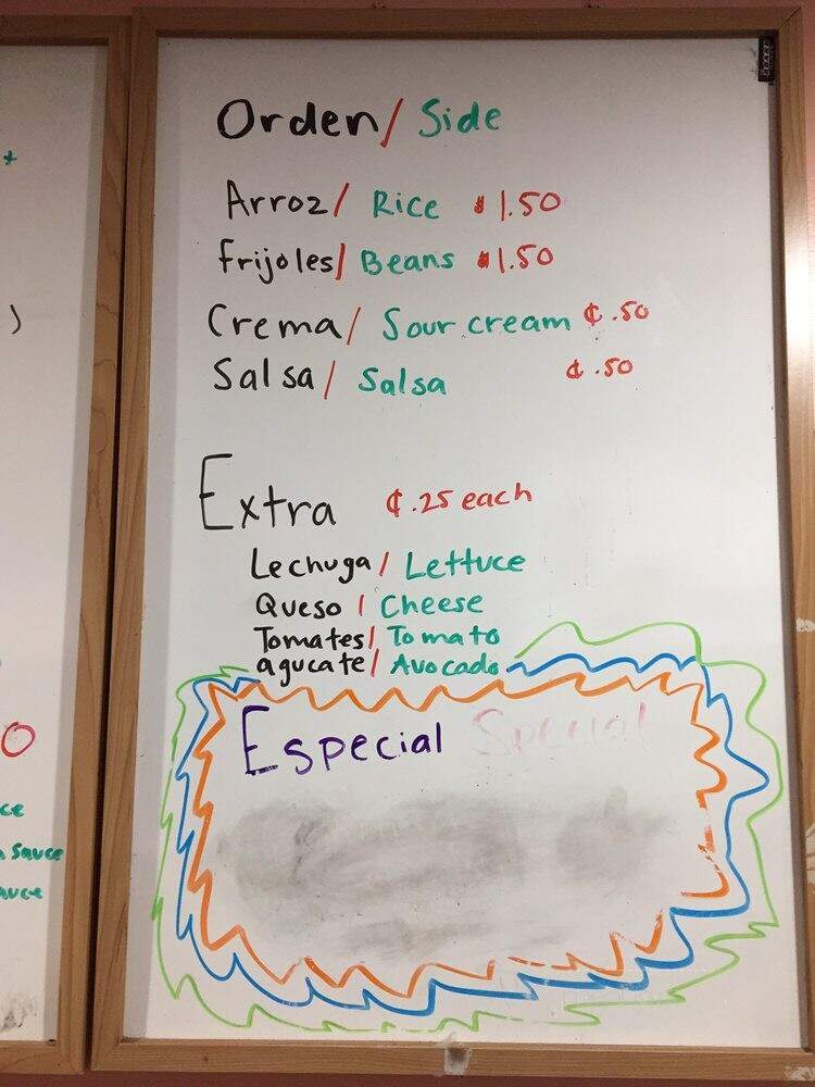 El Amigo Rest Tienda - Wilmington, DE menu_pic