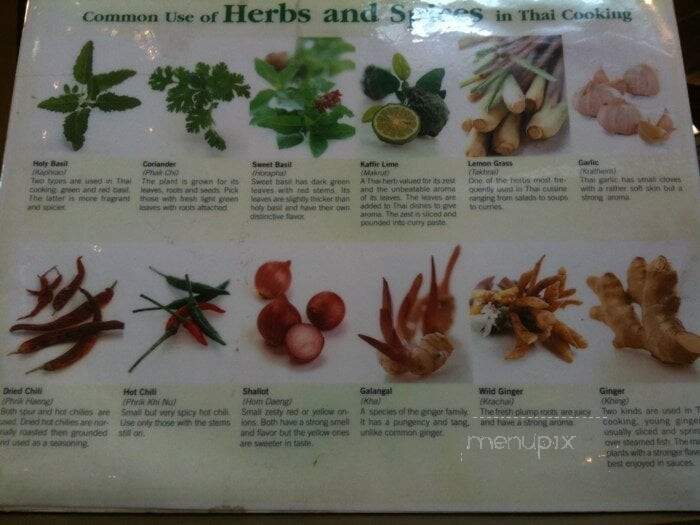 Jeenwong Thai Cuisine - Wilmington, DE menu_pic