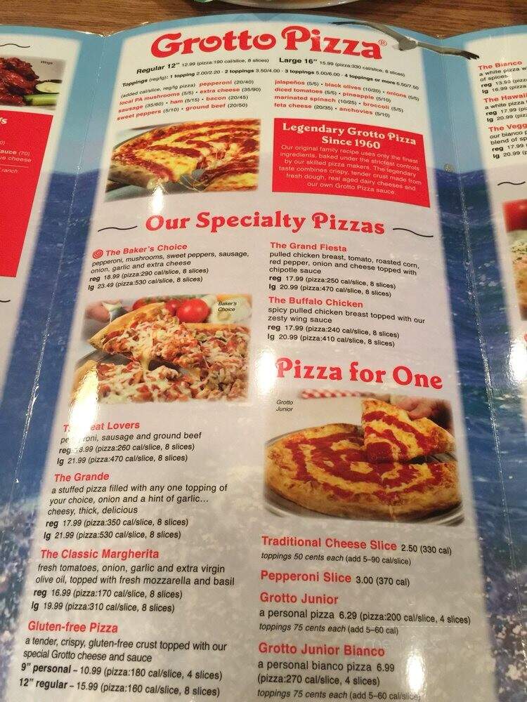 Grotto Pizza - Newark, DE