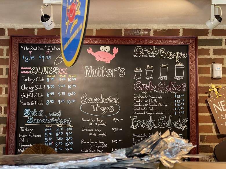 Nutter's - Newark, DE menu_pic