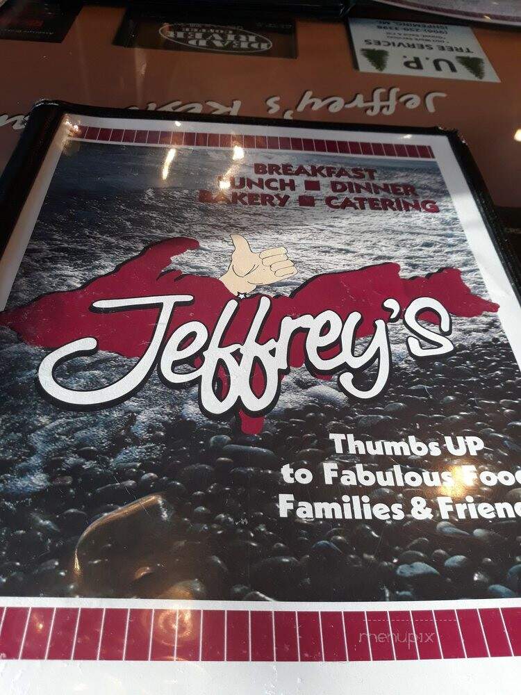 Jeffrey's Fine Dining - Lambertville, MI menu_pic