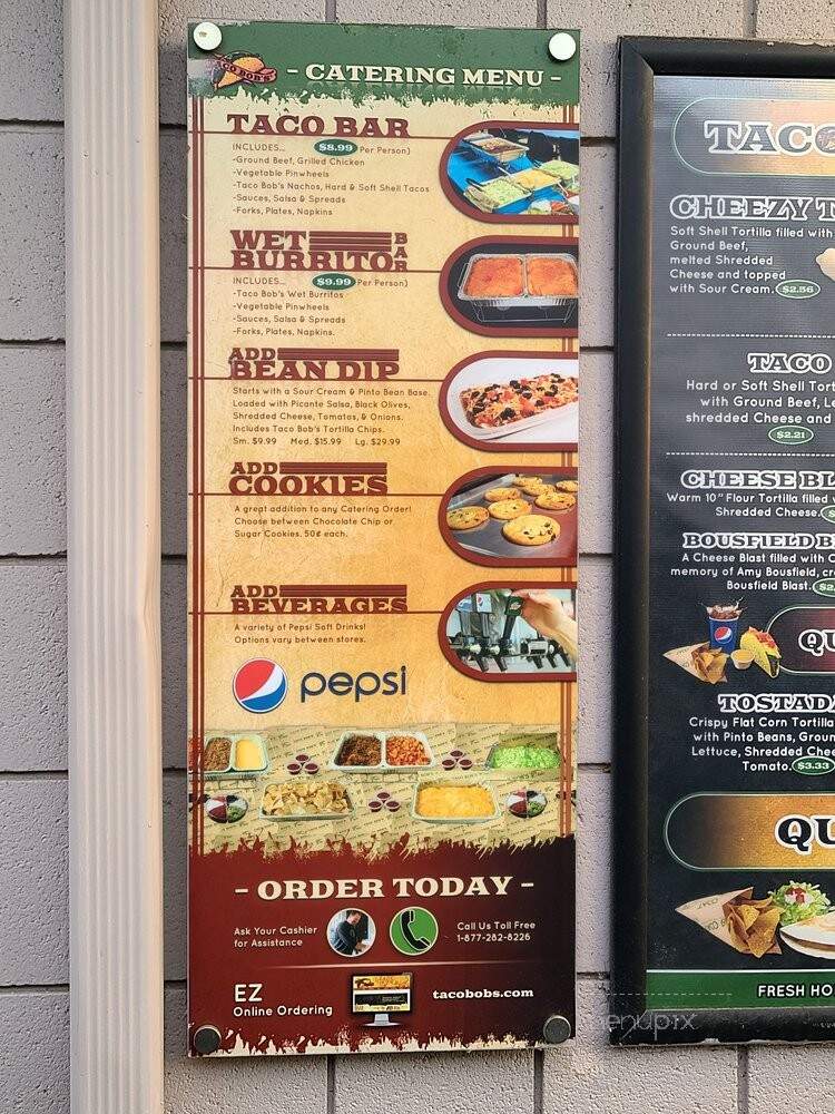 Taco Bob's - Portage, MI menu_pic