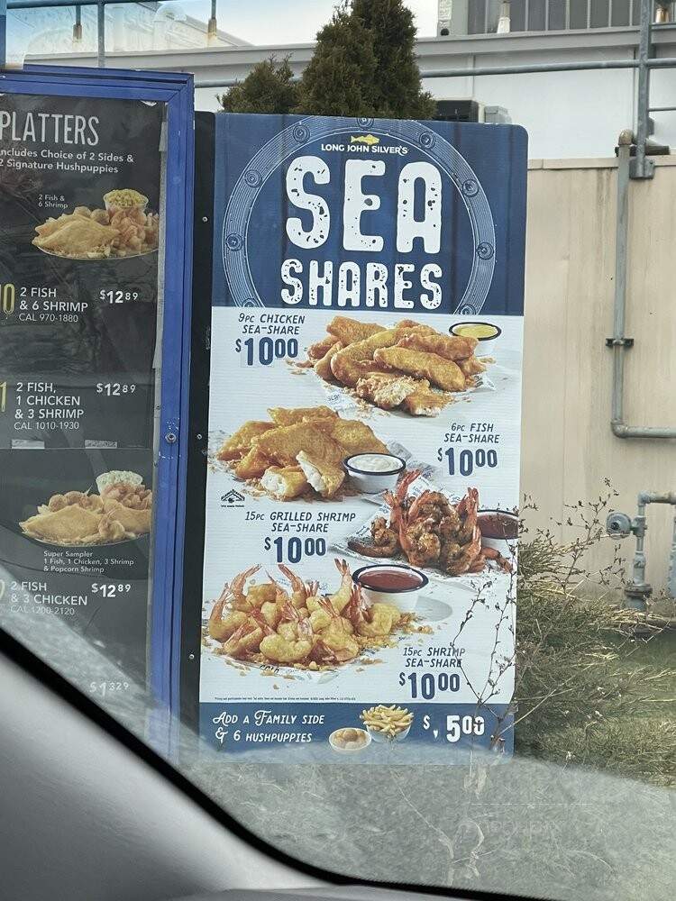 Long John Silver's - Battle Creek, MI menu_pic