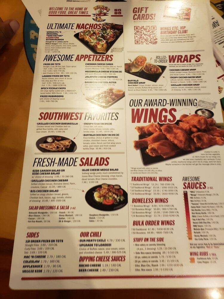 Wings Etc - Niles, MI