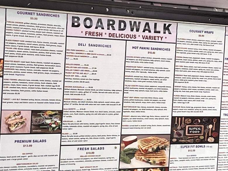 Boardwalk - Saugatuck, MI menu_pic