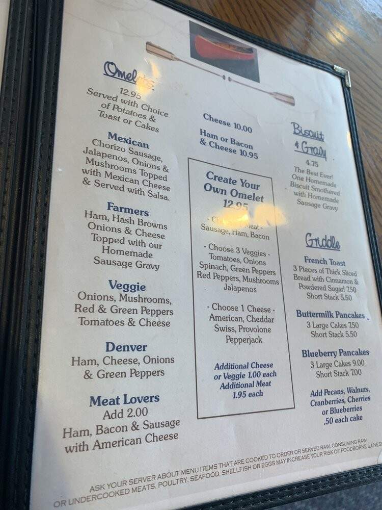 Money's Platte River Inn - Honor, MI menu_pic