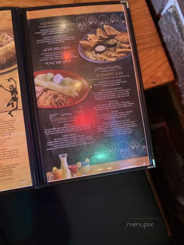 La Senorita - Traverse City, MI menu_pic