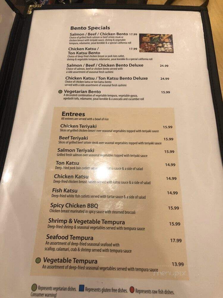 Totoro - Ann Arbor, MI menu_pic