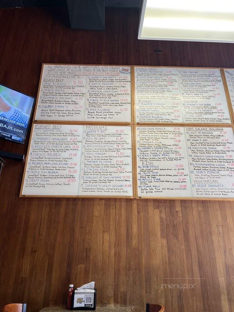 Maize N Blue Deli - Ann Arbor, MI menu_pic