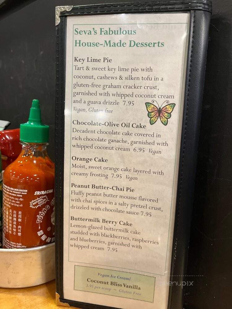 Sava's State Street Cafe - Ann Arbor, MI menu_pic